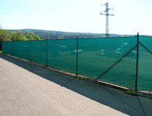 Montáž stínící tkaniny – Dýšina Montáž stínící tkaniny – Dýšina